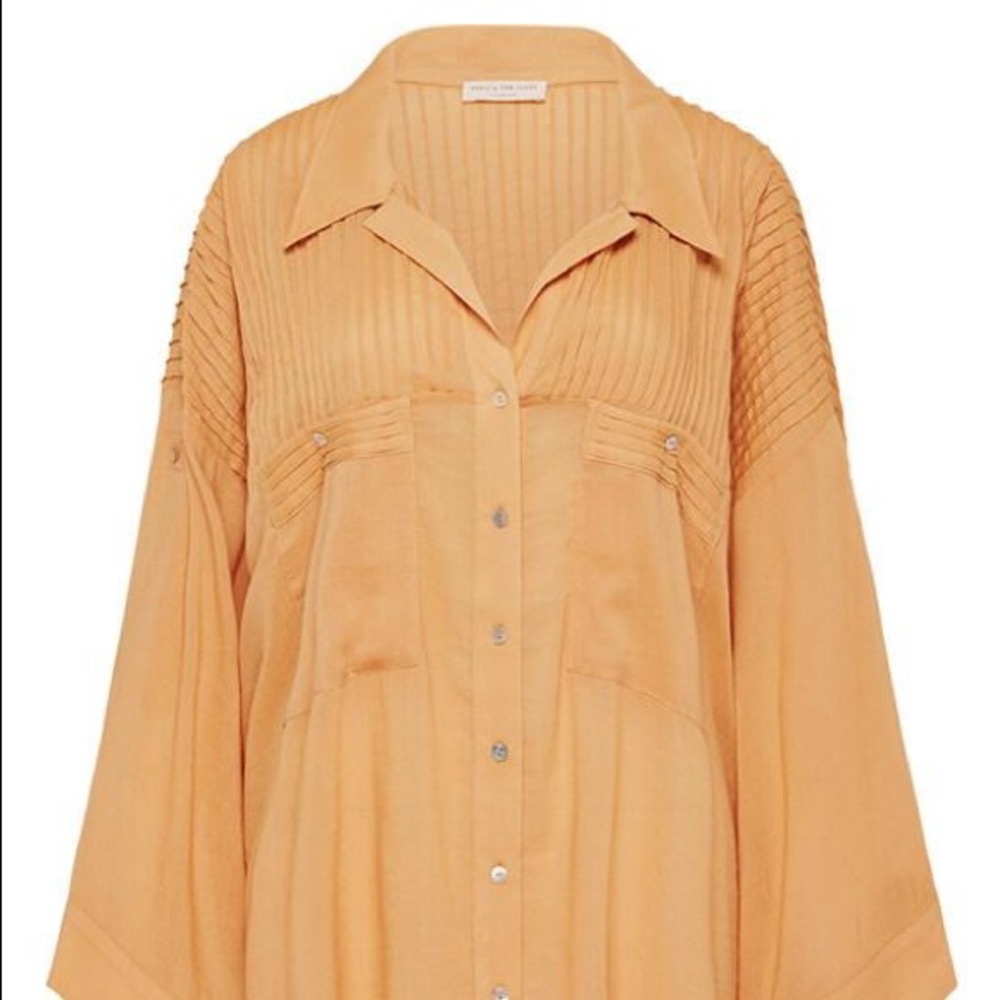 Linda blouse, Clay - XS or S